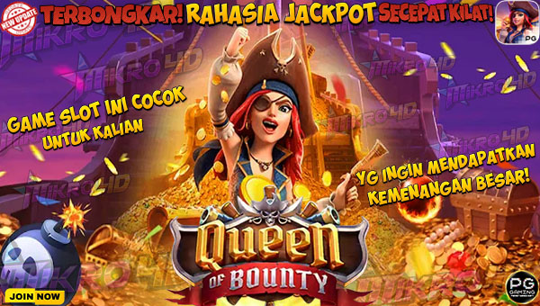 TERBONGKAR! Rahasia Jackpot Secepat Kilat di Slot Queen of Bounty