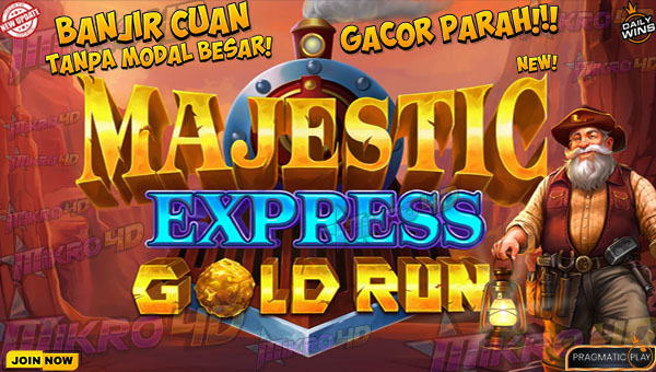 GACOR PARAH! Majestic Express Gold Run Bikin Cuan Tanpa Modal Besar!